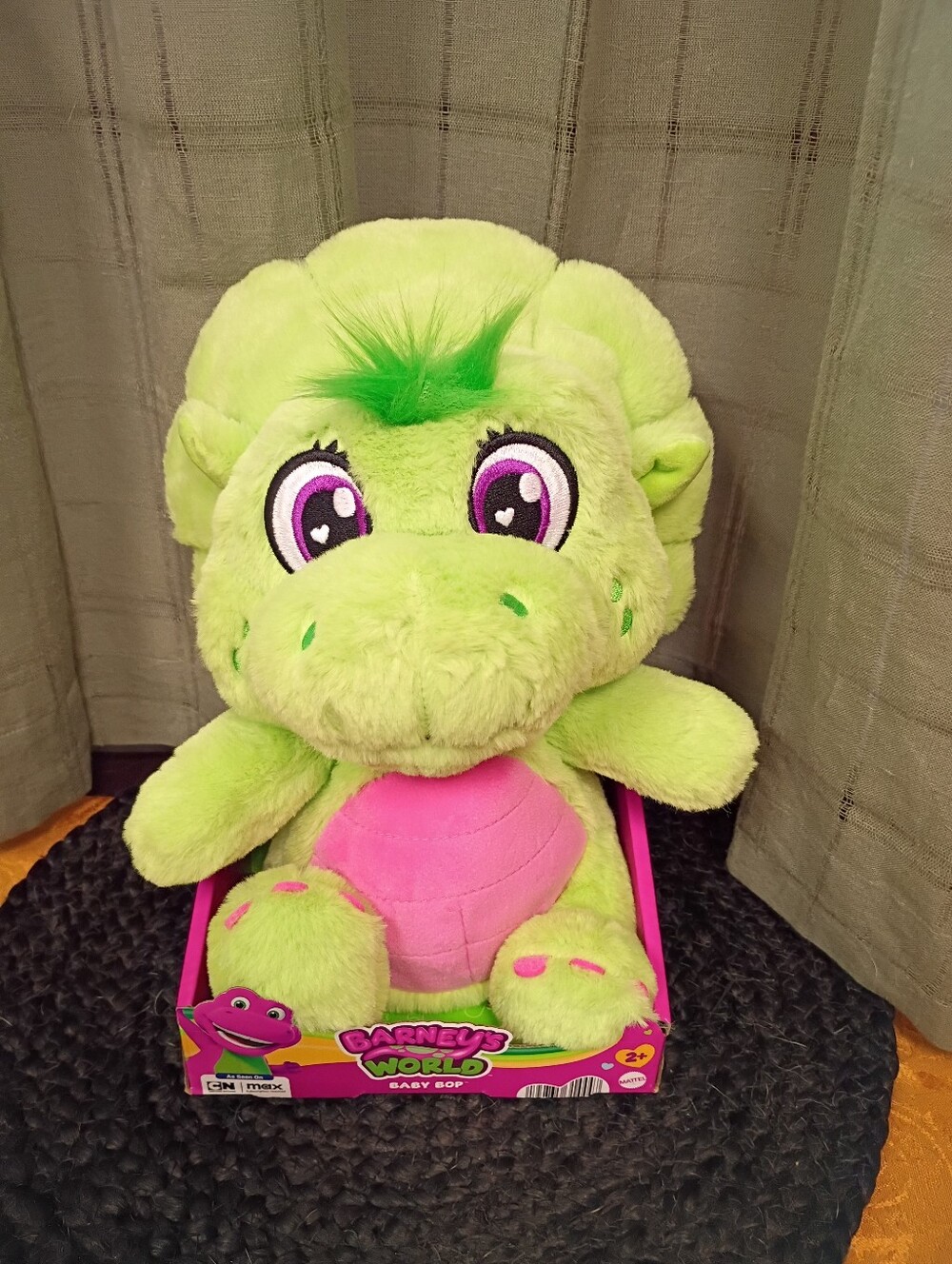 NEW Mattel Fisher Price Barney's World Baby Bop Plush Character Size 12"